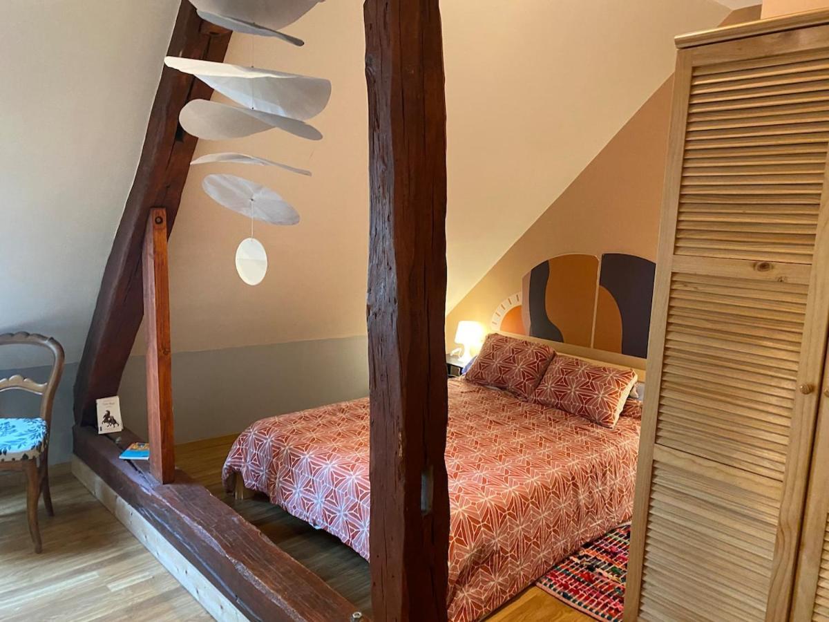 Le Refuge De Valprofonde Villa Villeneuve-sur-Yonne Exteriör bild