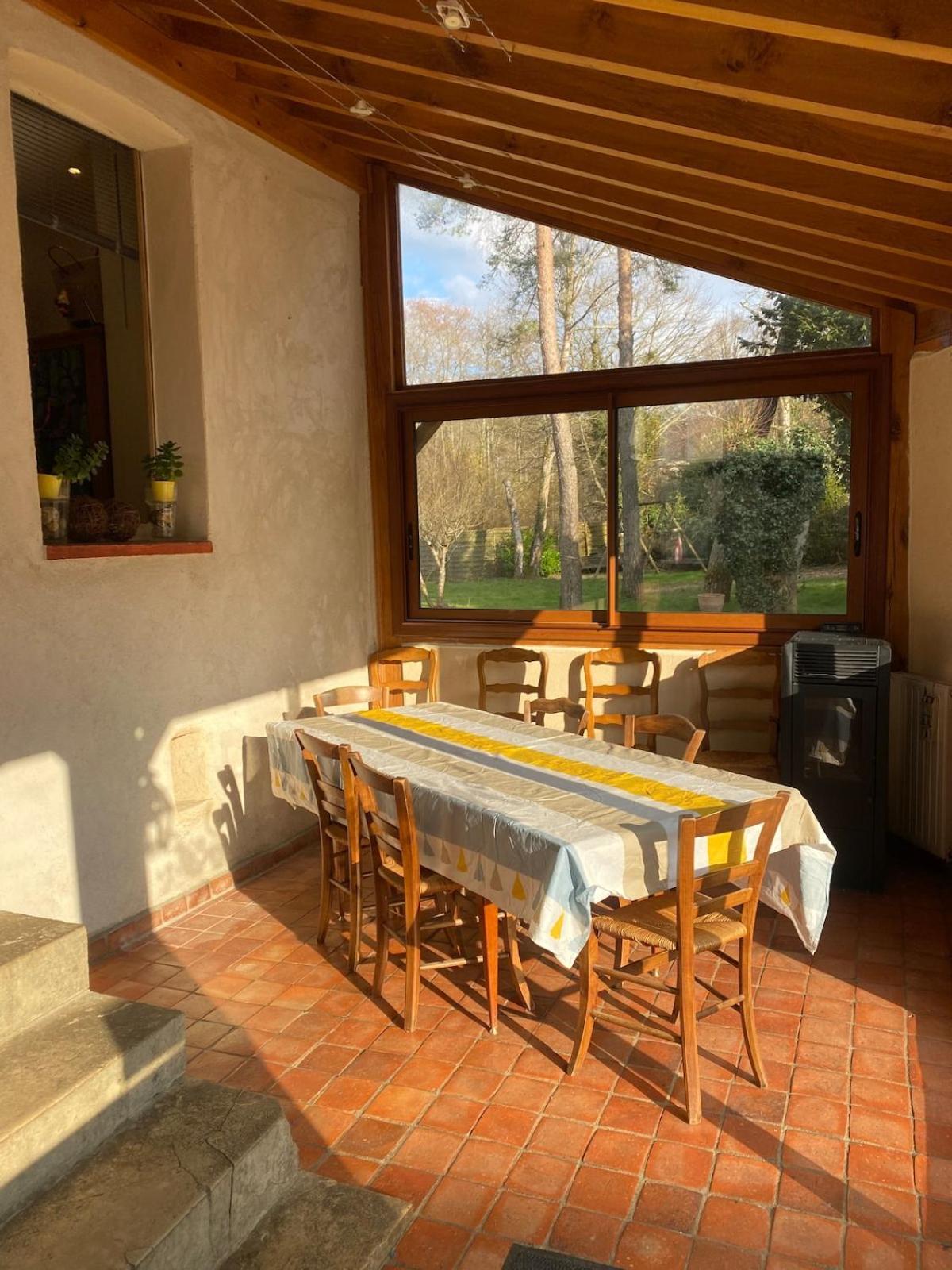 Le Refuge De Valprofonde Villa Villeneuve-sur-Yonne Exteriör bild
