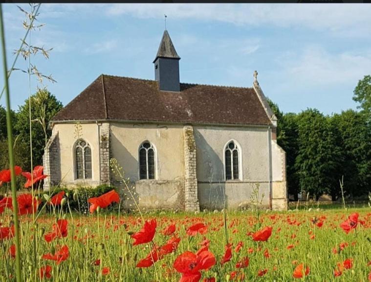 Le Refuge De Valprofonde Villa Villeneuve-sur-Yonne Exteriör bild